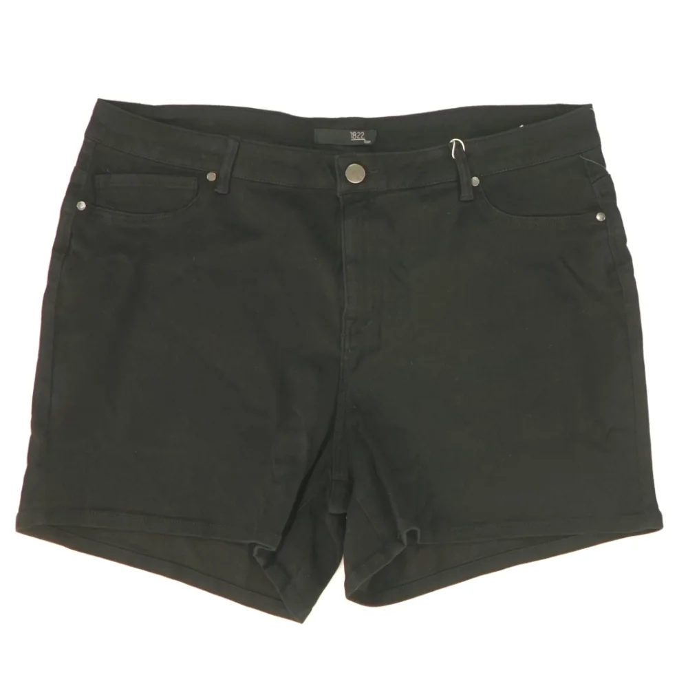 1822 Dark Wash 5 Pocket Navy blue Dress Shorts - Picture 1 of 8